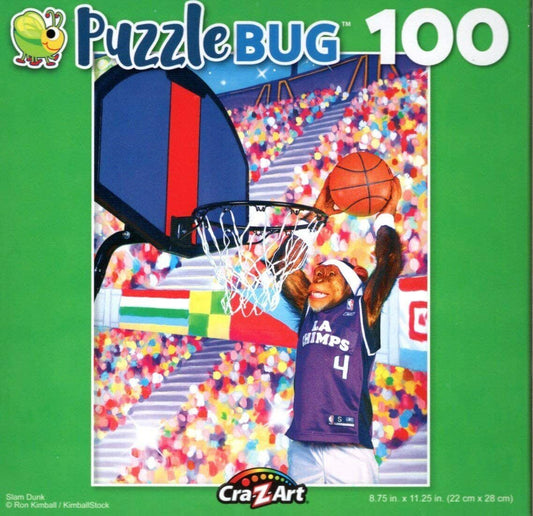 Slam Dunk - Puzzlebug - 100 Piece Jigsaw Puzzle