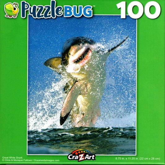Puzzlebug Great White Shark 100 Piece Jigsaw Puzzle