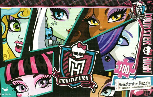 Monster High Freaky Fab Shaped 100 Piece Puzzle (Assorted, Designs Vary)