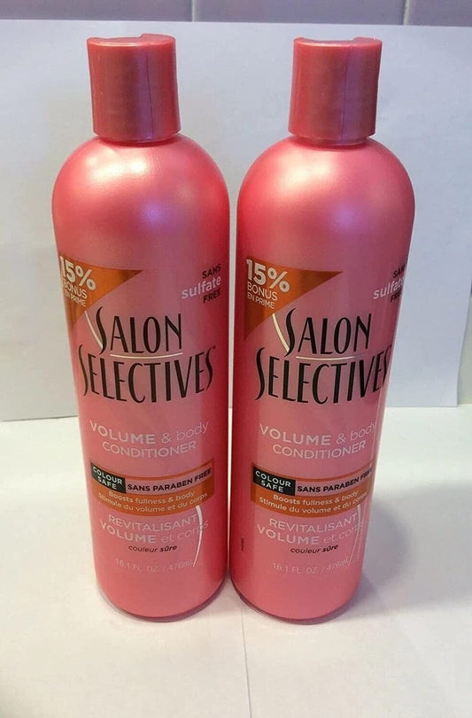2pck - Salon Selectives Volume & Body Conditioner 16.1 fl. oz.