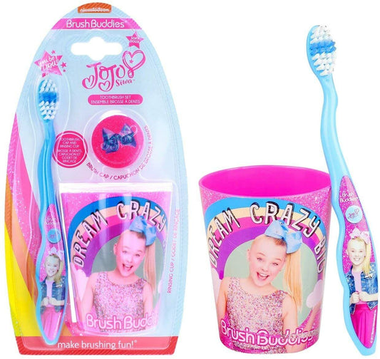 4SGM JoJo Pink Toothbrush Set, Multi