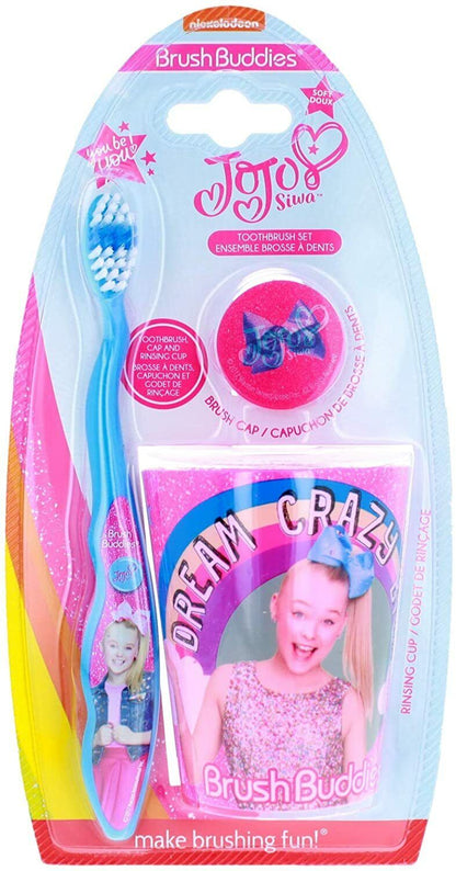 4SGM JoJo Pink Toothbrush Set, Multi