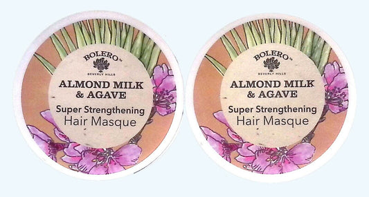 Almond Milk & Agave Super Strengthening Hair Masque 5fl oz (147.8ml) Set