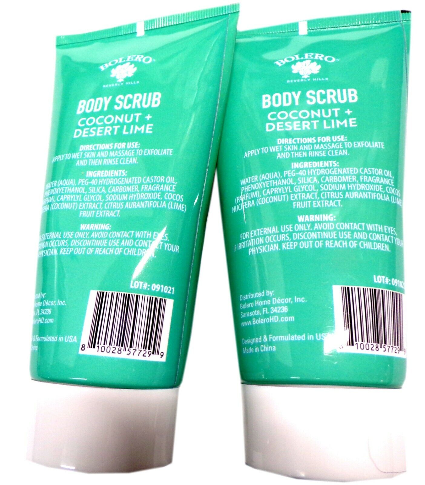 Body Scrub Coconut & Desert Lime Revive 5fl oz (147.8ml) (Set of 2 Pack)