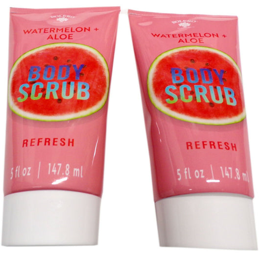 Body Scrub Watermelon & Aloe Refresh 5fl oz (147.8ml) (Set of 2 Pack)