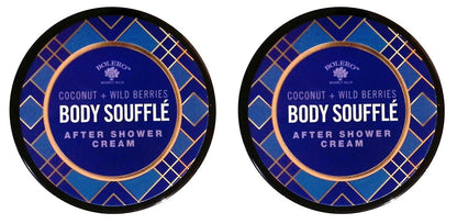 Body Souffle Coconut + Wild Berries After Shower Cream (Set of 2 Pack)