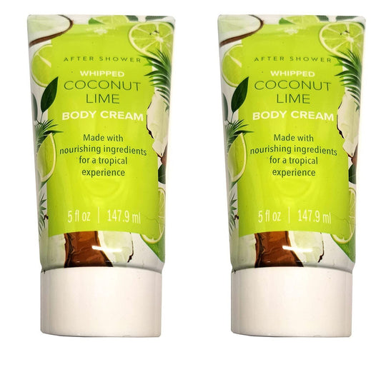 Bolero After Shower Whipped Body Cream - Coconut & Lime 5fl oz Set of 2