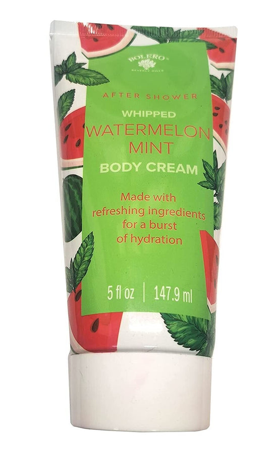 Bolero After Shower Whipped Body Cream - Watermelon & Mint 5fl oz
