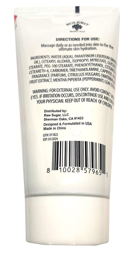 Bolero After Shower Whipped Body Cream - Watermelon & Mint 5fl oz Set of 2
