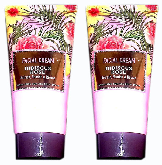 Bolero Beverly Hills Facial Cream Hibiscus Rose Refresh, Nourish & Revive 3fl oz (Set of 2)