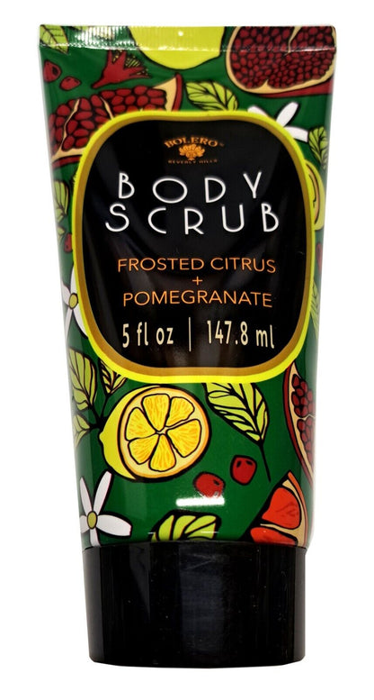 Bolero Body Scrub Frosted Citrus & Pomegranate 5fl oz. 147,8ml