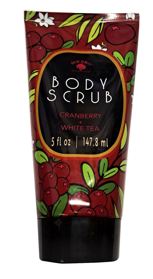 Bolero Body Scrub Cranberry & White Tea 5fl oz, 147,8ml