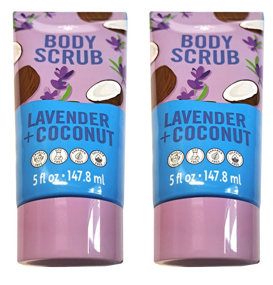 Bolero Body Scrub Lavender & Coconut 5fl oz. 147,8ml (Set of 2)