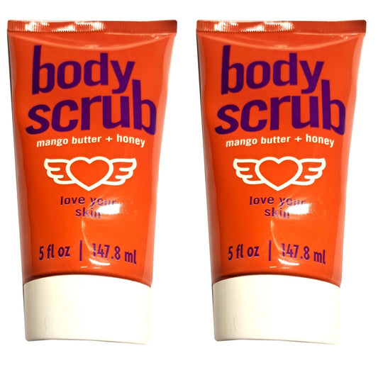 Bolero Body Scrub Mango Butter & Honey 5fl oz. 147,8ml (Set of 2)