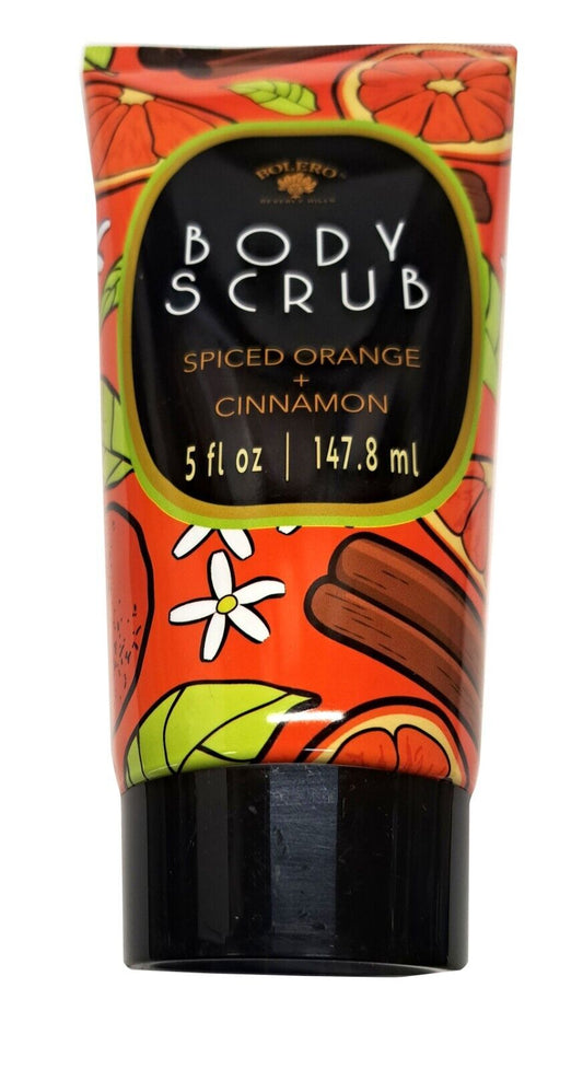 Bolero Body Scrub Spiced Orange & Cinnamon 5fl oz, 147,8ml