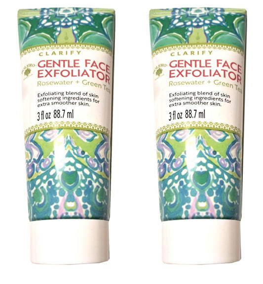 Bolero Clarify Gentle Face Exfoliator - Rosewater & Green Tea 3fl oz (Set of 2)