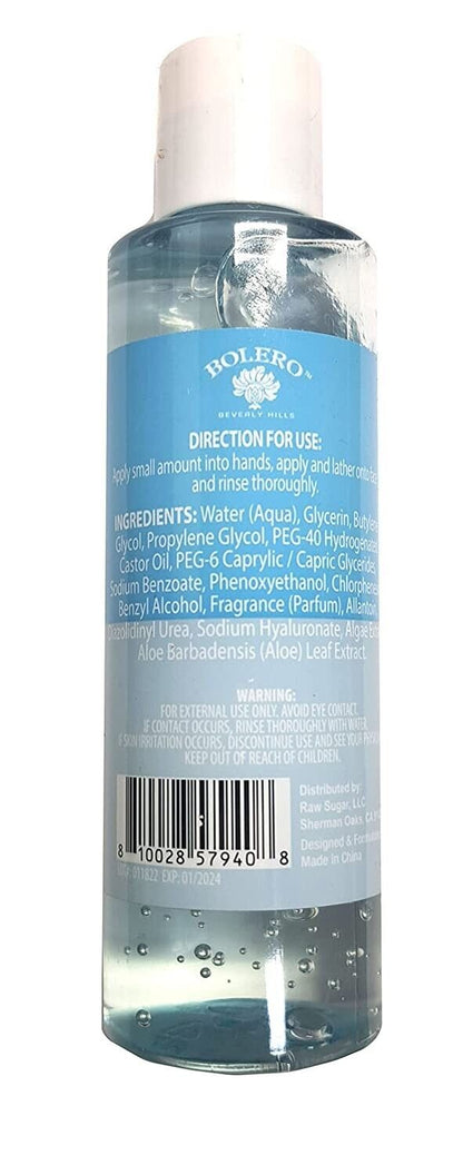 Bolero Facial Cleanser Men's Refresh Blue Algae & Aloe 5fl oz (147,8ml)