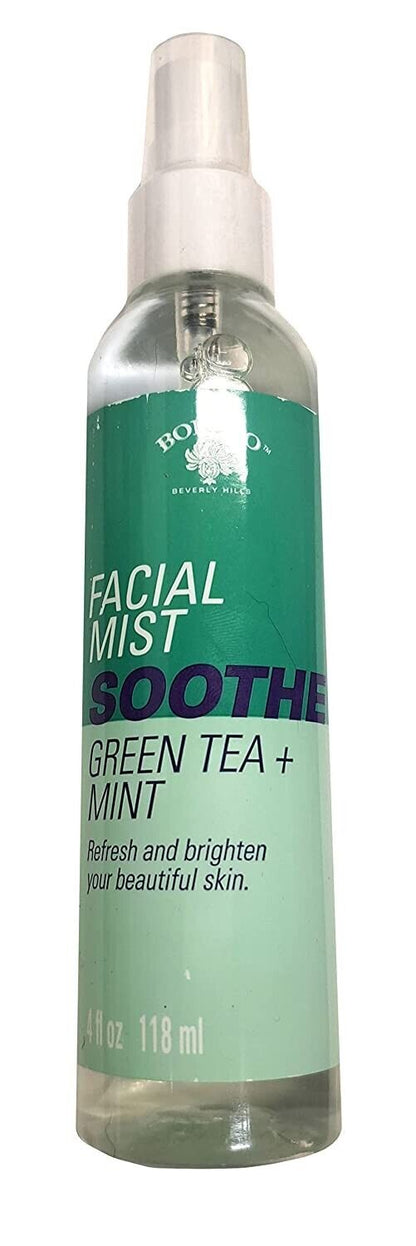 Bolero Facial Mist Soothe Green Tea & Mint 4fl oz