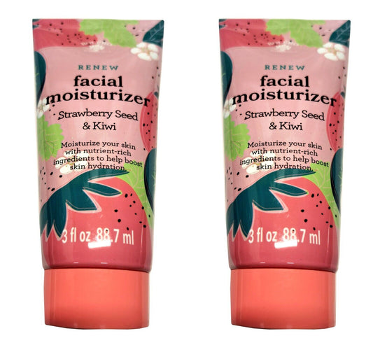Bolero Facial Moisturizer Strawberry Seed & Kiwi 3fl oz, 88.7ml (Set of 2 Pack)