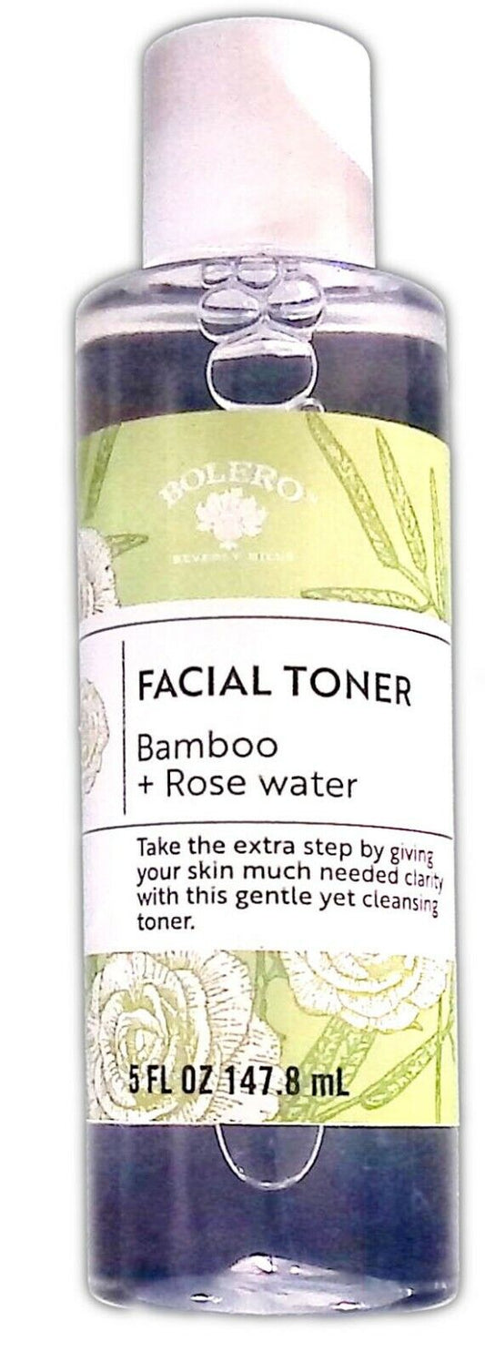 Bolero Facial Toner Bamboo + Rose Water 5fl oz 147.8ml