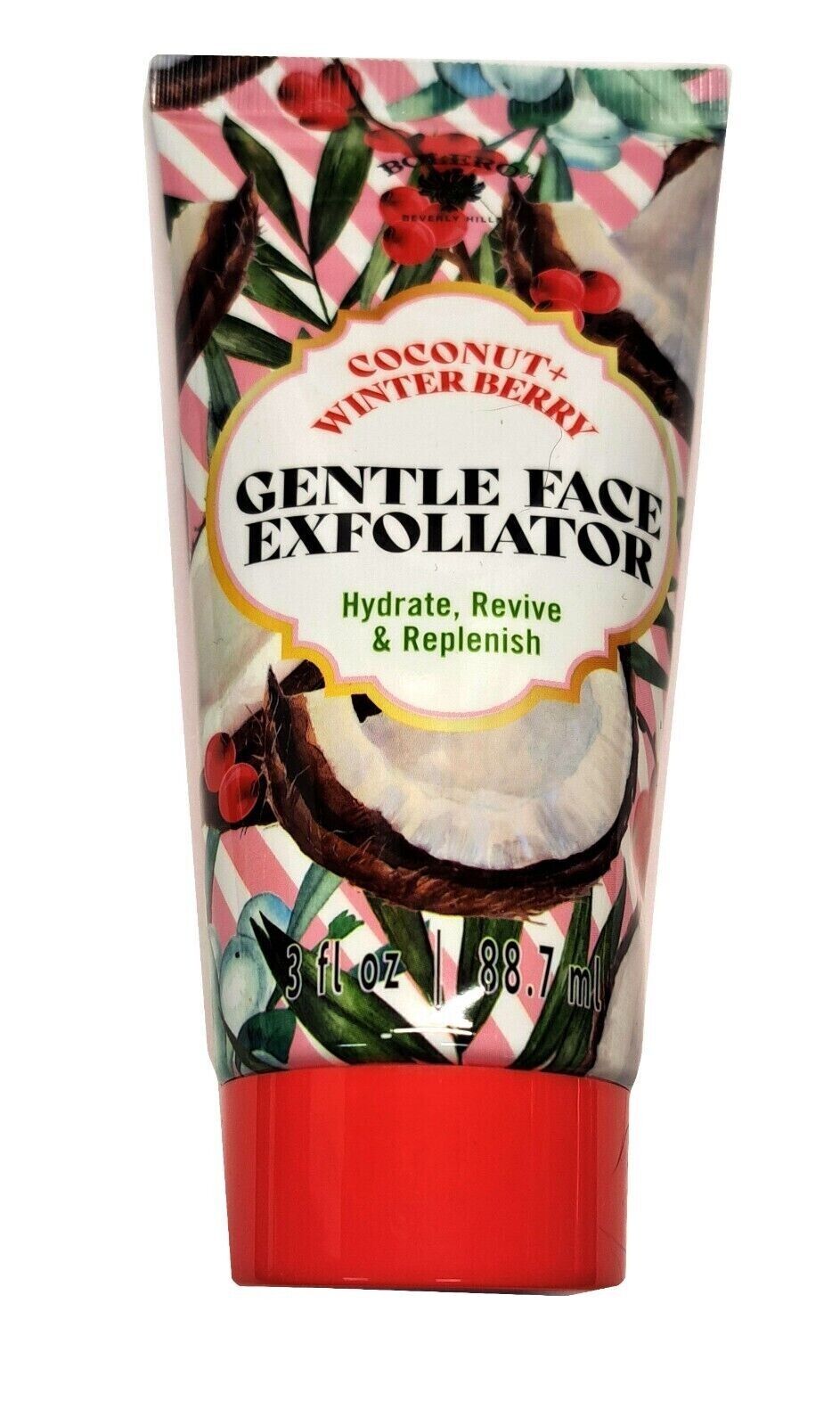 Bolero Gentle Face Exfoliator & Facial Cream Coconut + Winter Berry (Set of 2)