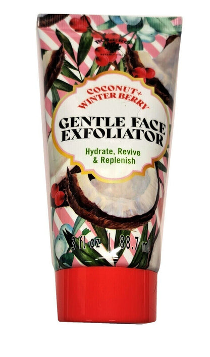 Bolero Gentle Face Exfoliator & Facial Cream Coconut + Winter Berry (Set of 2)