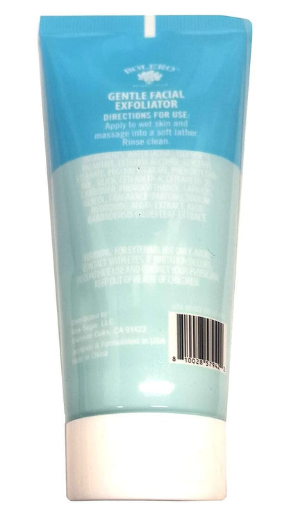 Bolero Gentle Facial Exfoliator Men's Refresh - Blue Algae & Aloe 3fl oz Set