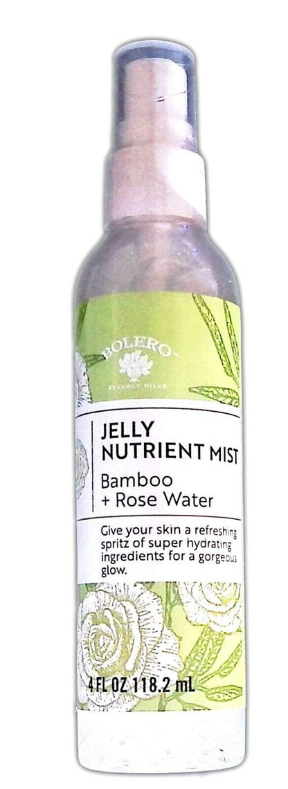 Bolero Jelly Nutrient Mist Bamboo + Rose Water 4fl oz 118.2ml