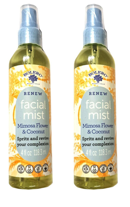 Bolero Renew Facial Mist - Mimosa Flower & Coconut 4fl oz (Set of 2)