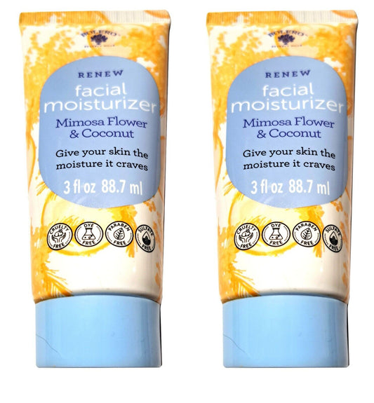 Bolero Revive Facial Moisturizer - Mimosa Flower & Coconut 3fl oz (Set of 2)
