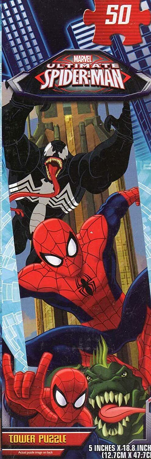 Spider - MEN Tower Puzzle #1 - 50 Pc Jigsaw Puzzle - NEW