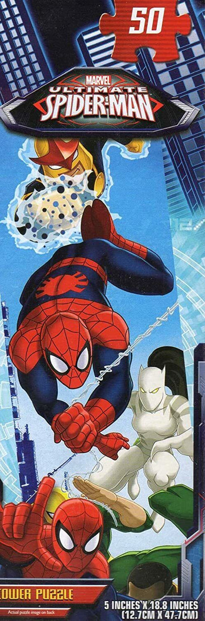 Spider - MEN Tower Puzzle #2-50 Pc Jigsaw Puzzle - NEW