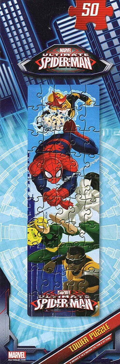 Spider - MEN Tower Puzzle #2-50 Pc Jigsaw Puzzle - NEW