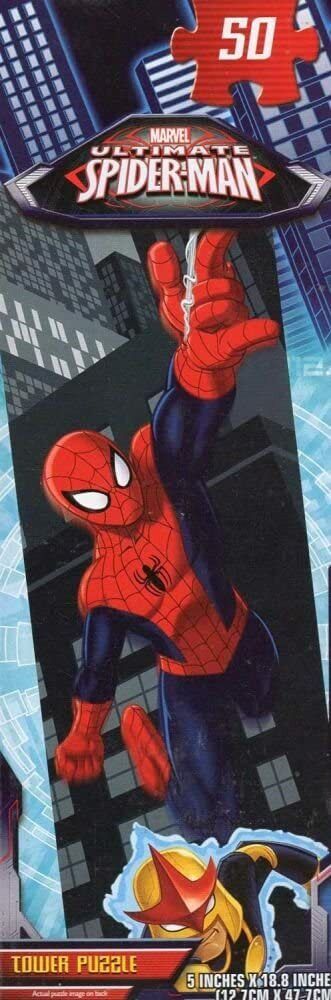 Spider - MEN Tower Puzzle #3-50 Pc Jigsaw Puzzle - NEW
