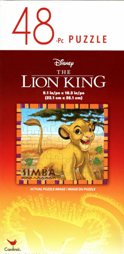 The Lion King - 48 Pieces Jigsaw Puzzle - v2 (Set of 2)