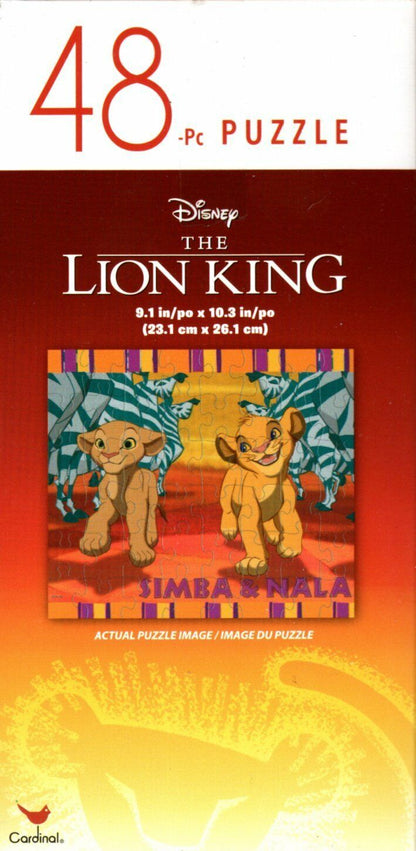 The Lion King - 48 Pieces Jigsaw Puzzle - v2 (Set of 2)