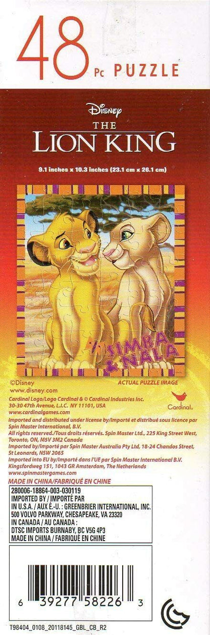 The Lion King Simba & Nala - 48 Pieces Jigsaw Puzzle v4