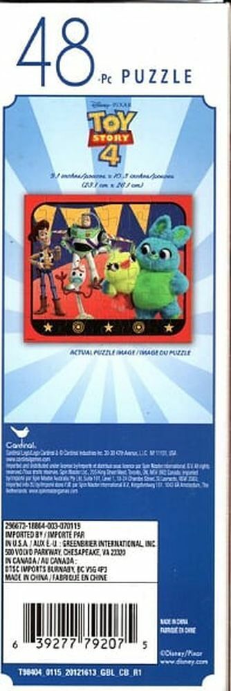 Toy Story 4 - 48 Pieces Jigsaw Puzzle - v9