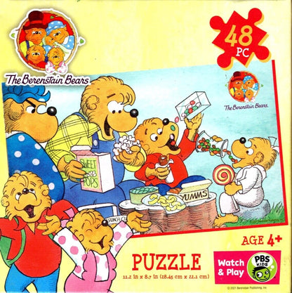 Watch & Plays The Berenstain Bears - 48 Pieces Jigsaw Puzzle (Set of 2)