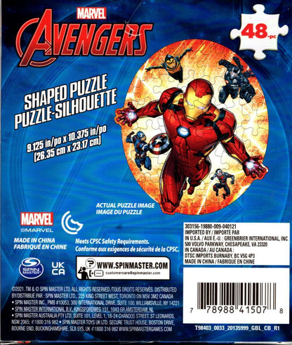 Marvel Avengers - 46 Shaped Puzzle