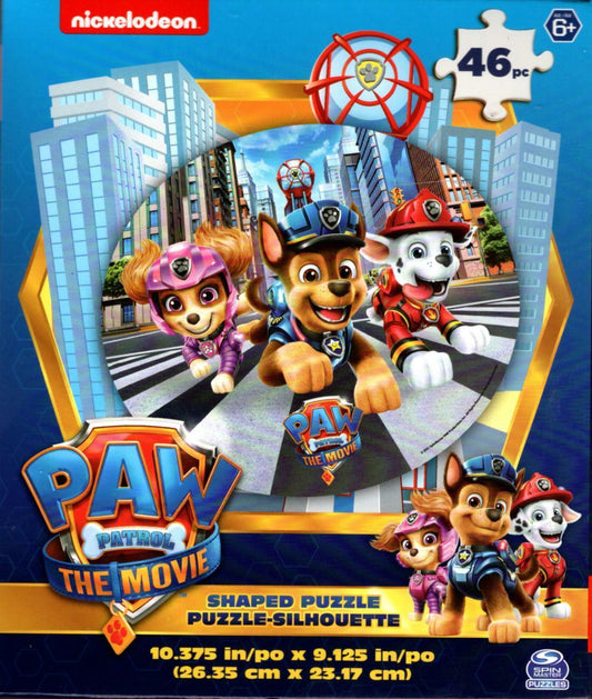 Nickelodeon Paw Patrol The Movie - 46 Shaped Puzzle
