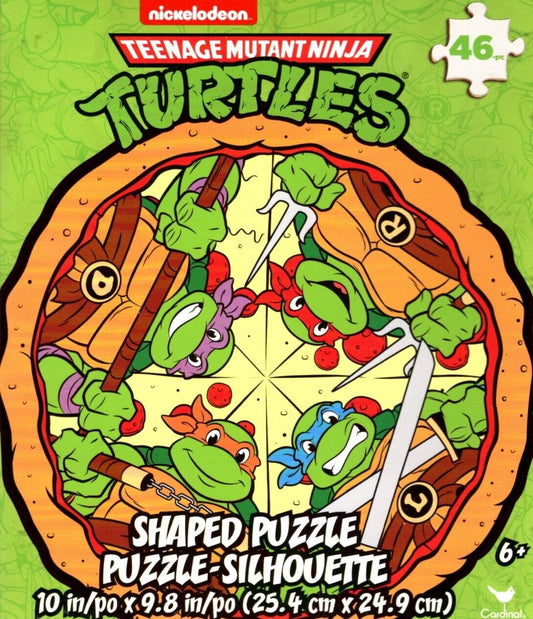Teenage Mutant Ninja Turtles - 46 Shaped Puzzle