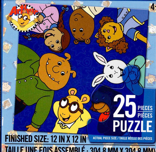 Arthur - 25 Pieces Jigsaw Puzzle v2