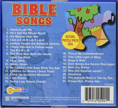 Bible Songs For Kids (Various Artists) [New CD] + 24 pc Puzzle