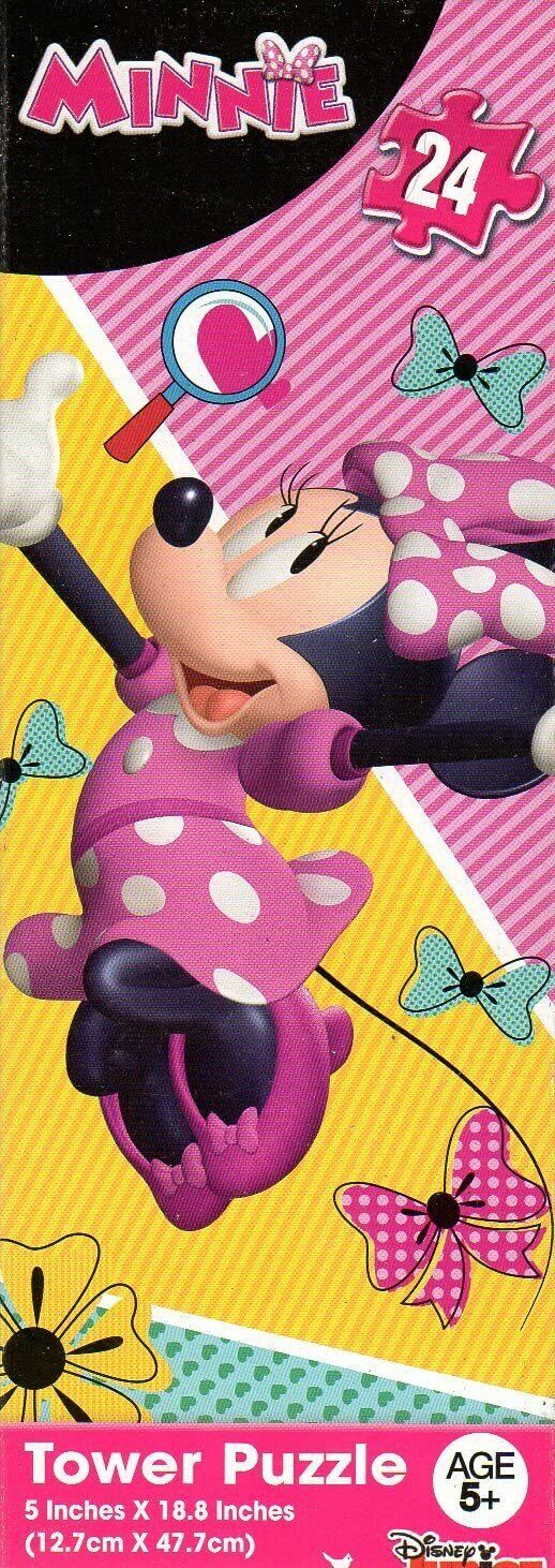 Cardinal Disney Minnie Mouse - 24 Piece Tower Jigsaw Puzzle - v3