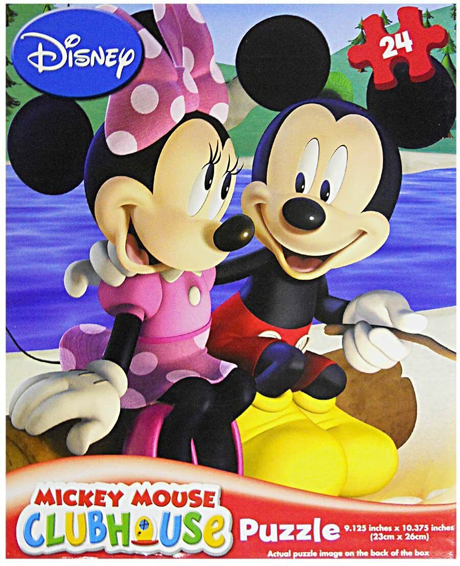 Cardinal Mickey Mouse Clubhouse 24 Piece Puzzle Assorted Styles