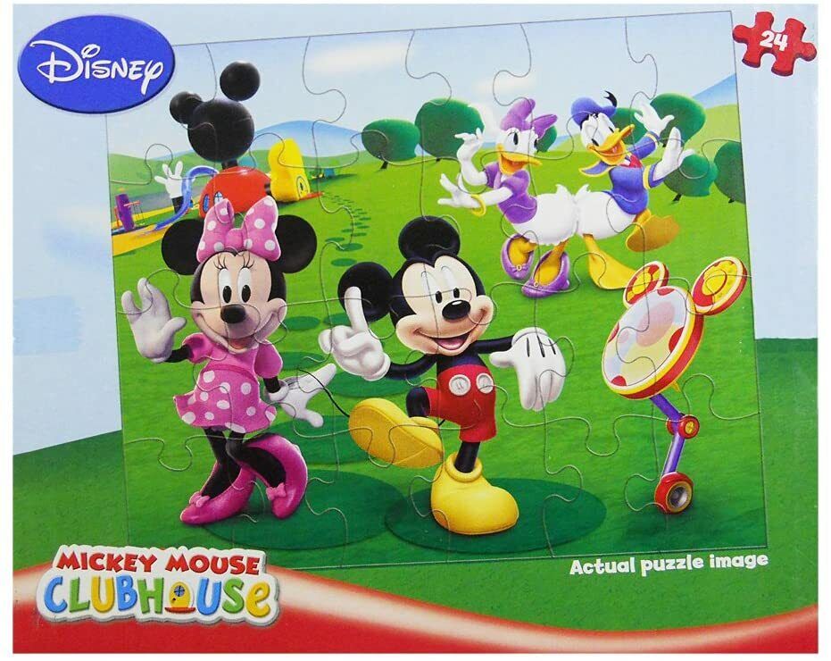 Cardinal Mickey Mouse Clubhouse 24 Piece Puzzle Assorted Styles