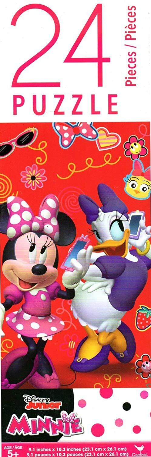 Disney Junior Minnie - 24 Pieces Jigsaw Puzzle (Set of 2)