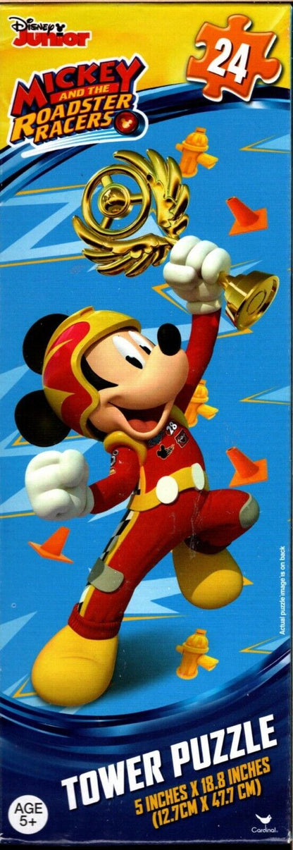 Disney Mickey & The Roadster Racers - 24 Piece Tower Jigsaw Puzzle v3