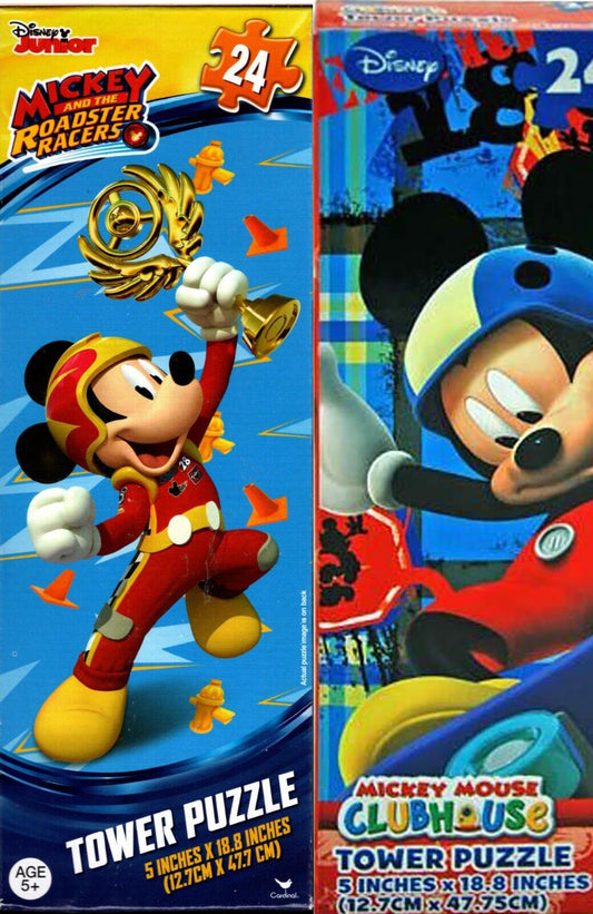 Disney Mickey - 24 Piece Tower Jigsaw Puzzle (Set of 2) v5